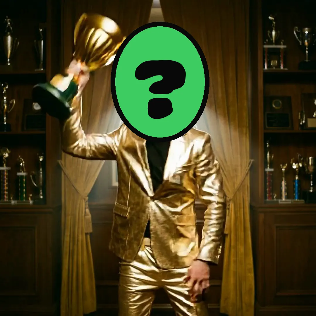 Poker Night Winner video card, scene 3: dancers with a ? where your face goes (poker night invitation)