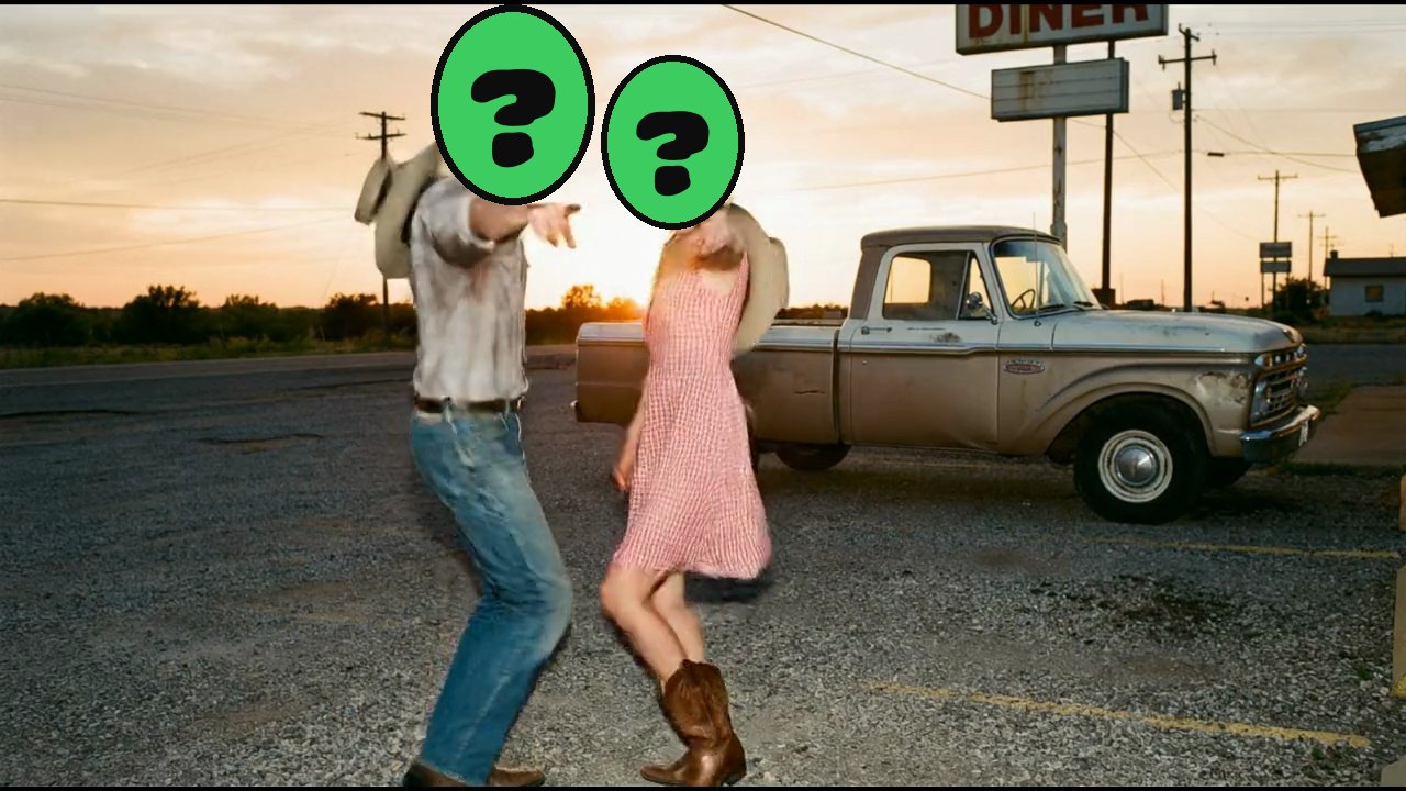 Truck Stop Valentine video card