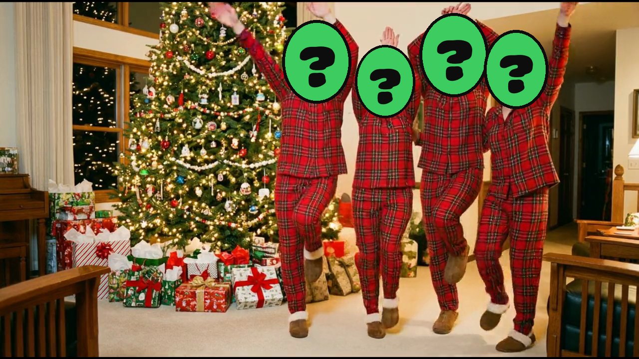 Holly Jolly Family video card