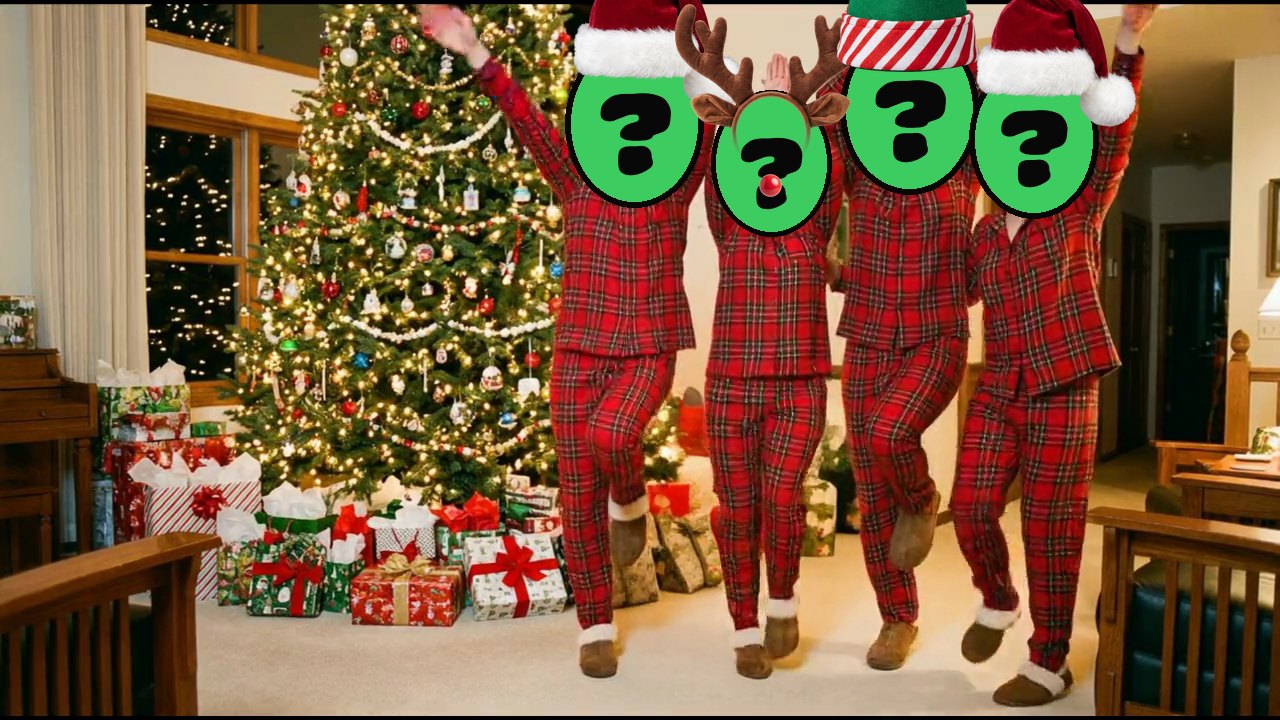Holly Jolly Family video card